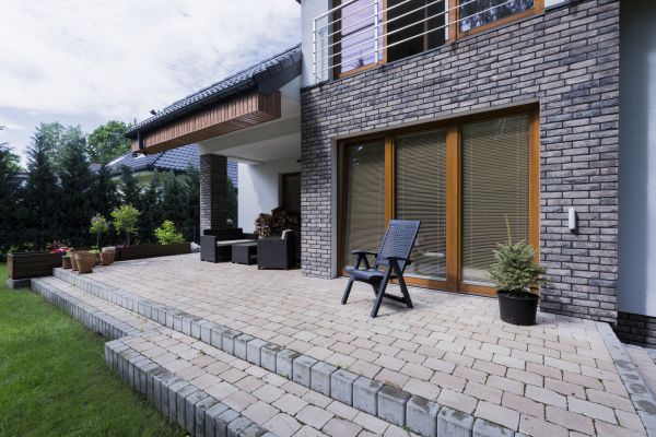 Backyard Paver Installation in Ellicott City