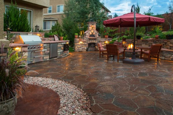 Stone Patio Construction in Ellicott City