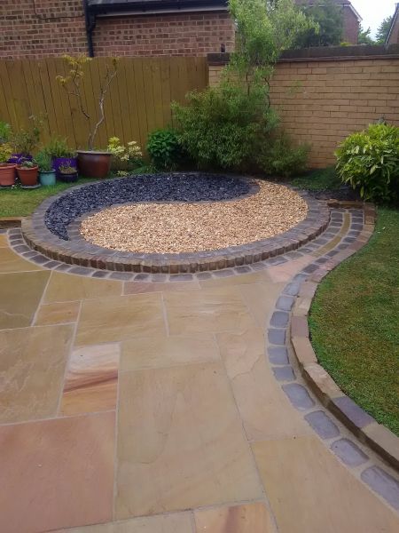 Sandstone Patio Installation in Ellicott City